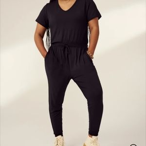 Knix Short Sleeve Jumpsuit, Size M